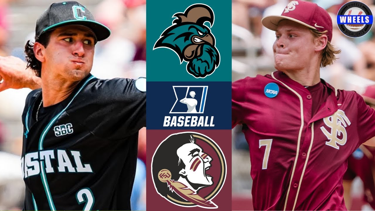 Coastal Carolina против #10 Florida State | Матч на вылет | Обзор и анализ студенческого бейсбола...