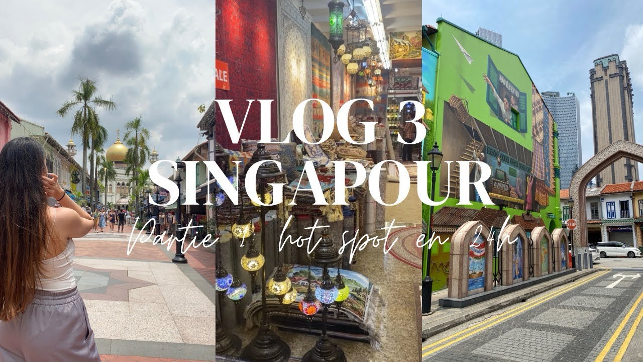 [VLOG 🇸🇬] Episode 3 (partie 1) : Voyager seule à Singapour, hot spot en 24h