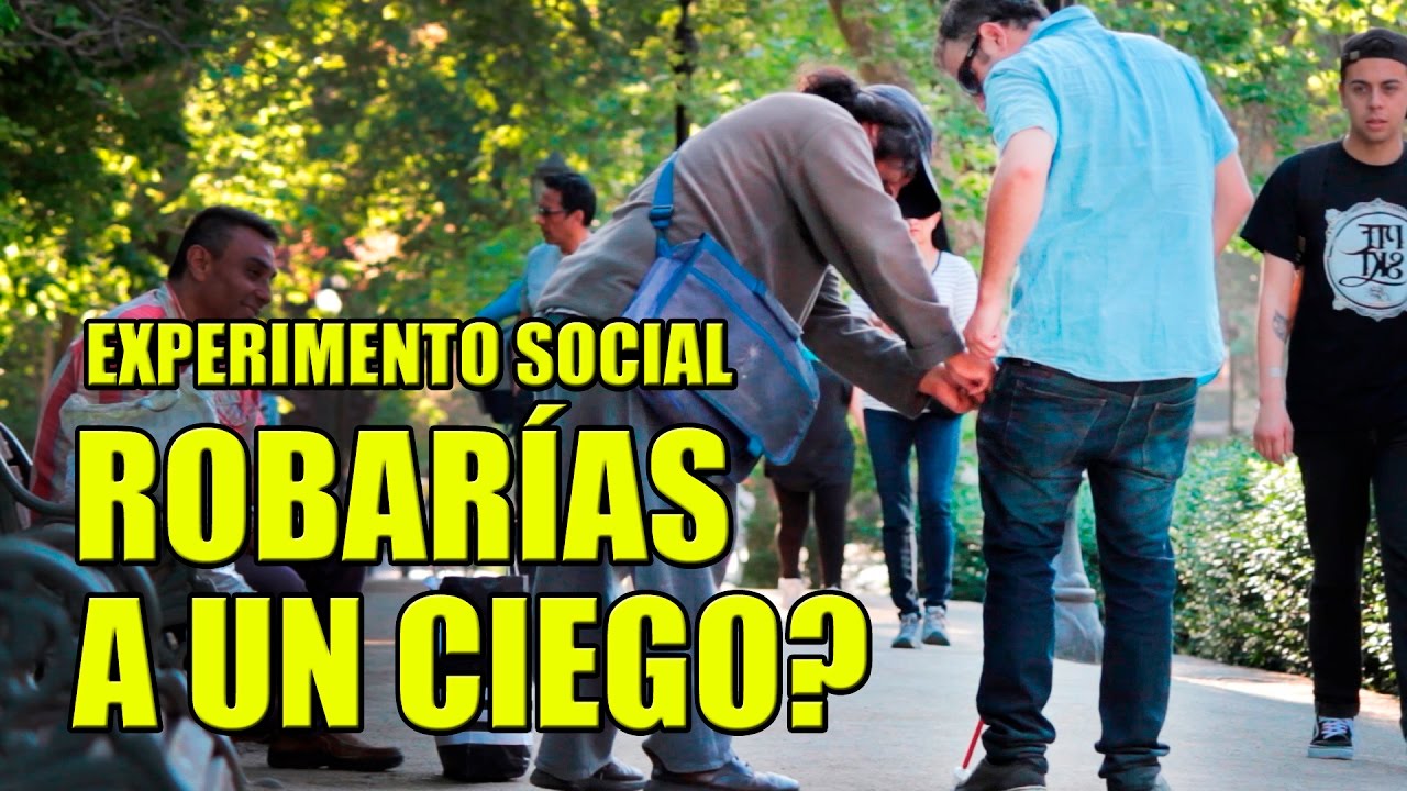 Robarías A Un Ciego | Experimento Social - La Vida Del Desvelado