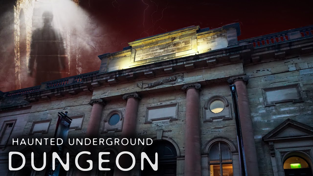 I SAW IT in Haunted Underground DUNGEON | Search for Shadow People in Galleries of Justice