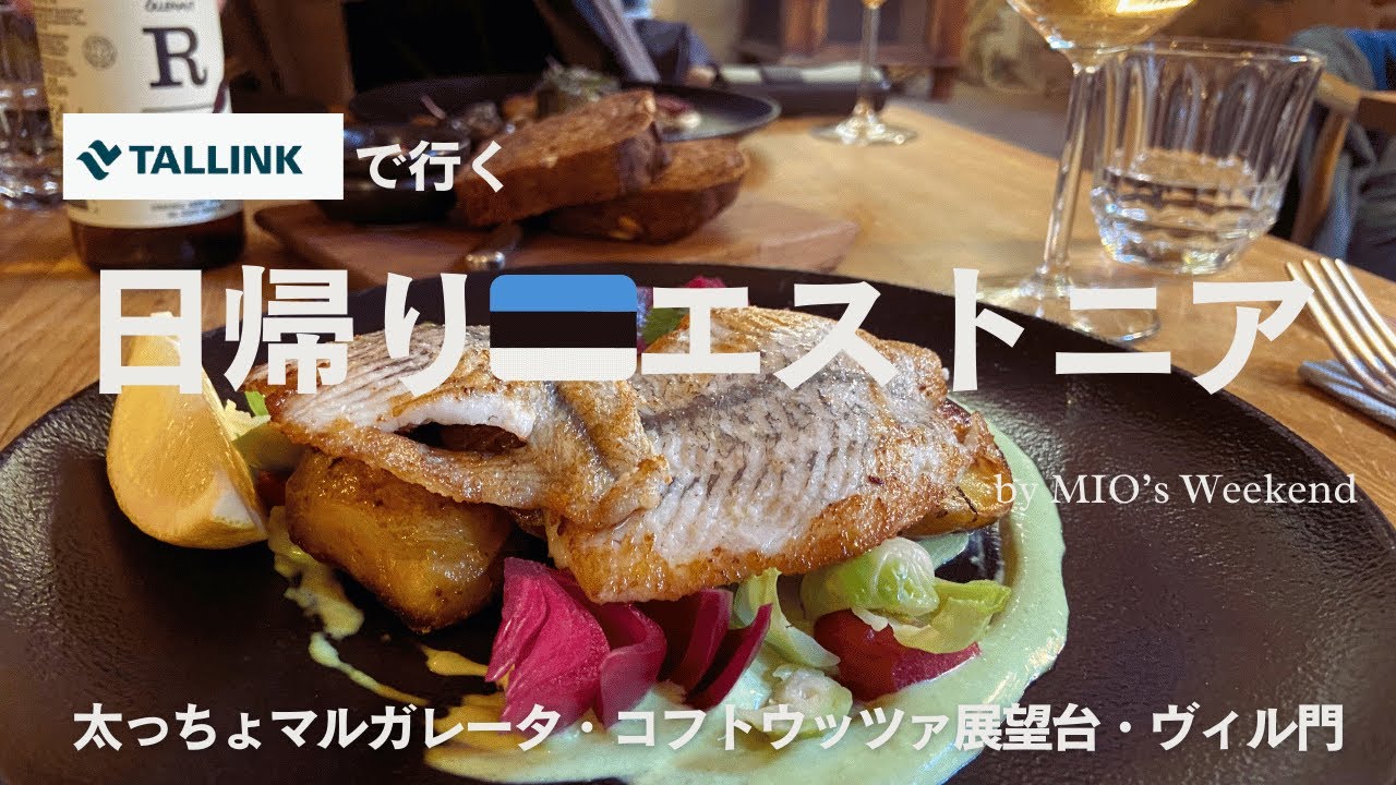 【エストニア】世界遺産の街、タリンで美食体験 | 日帰り旅行🇪🇪