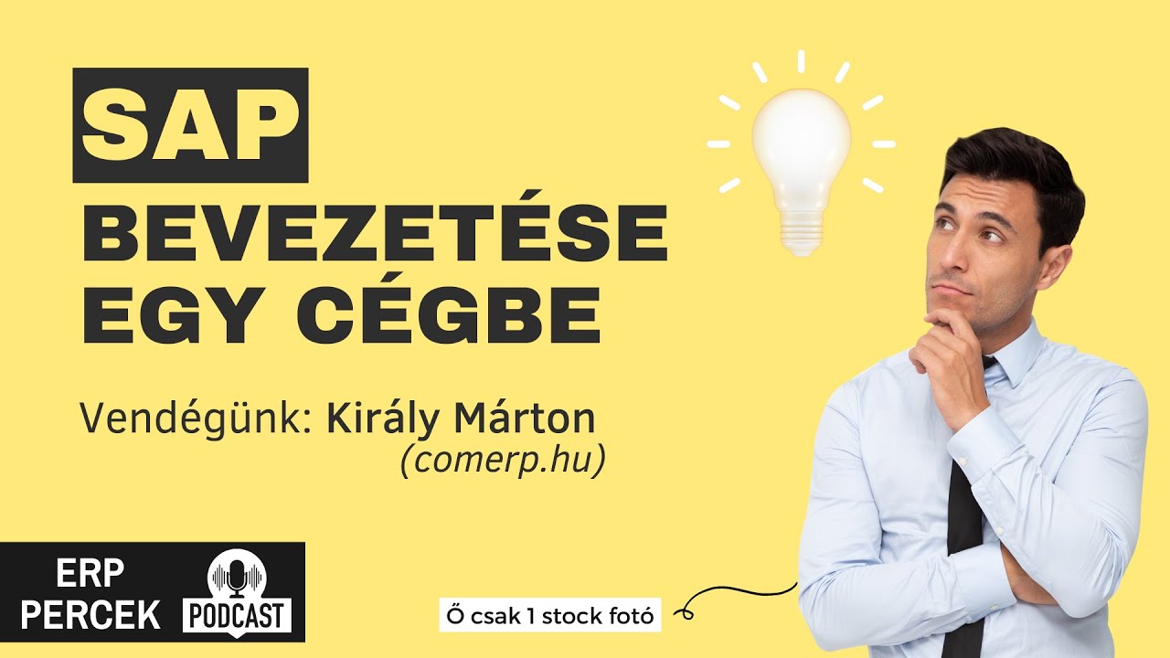 ERP-Percek: SAP rendszer bevezetése egy cégbe!