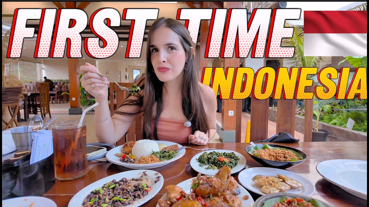 This Indonesian BUFFET Shocked Us 🇮🇩 (Did NOT Expect This)