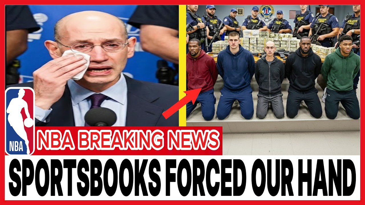 NBA SUSPENDED After Adam Silver Allegedly Paid Players in Gambling Scandal