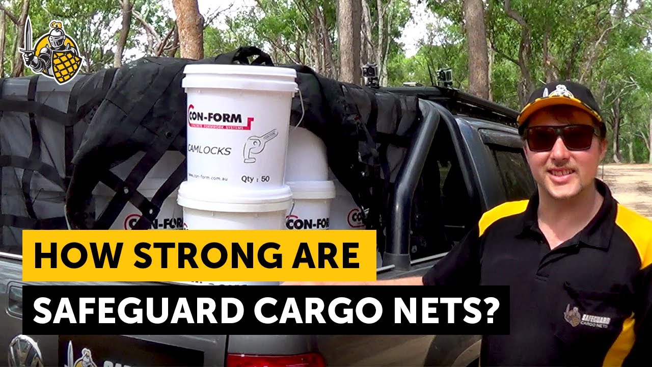 How strong are Safeguard Cargo Nets?