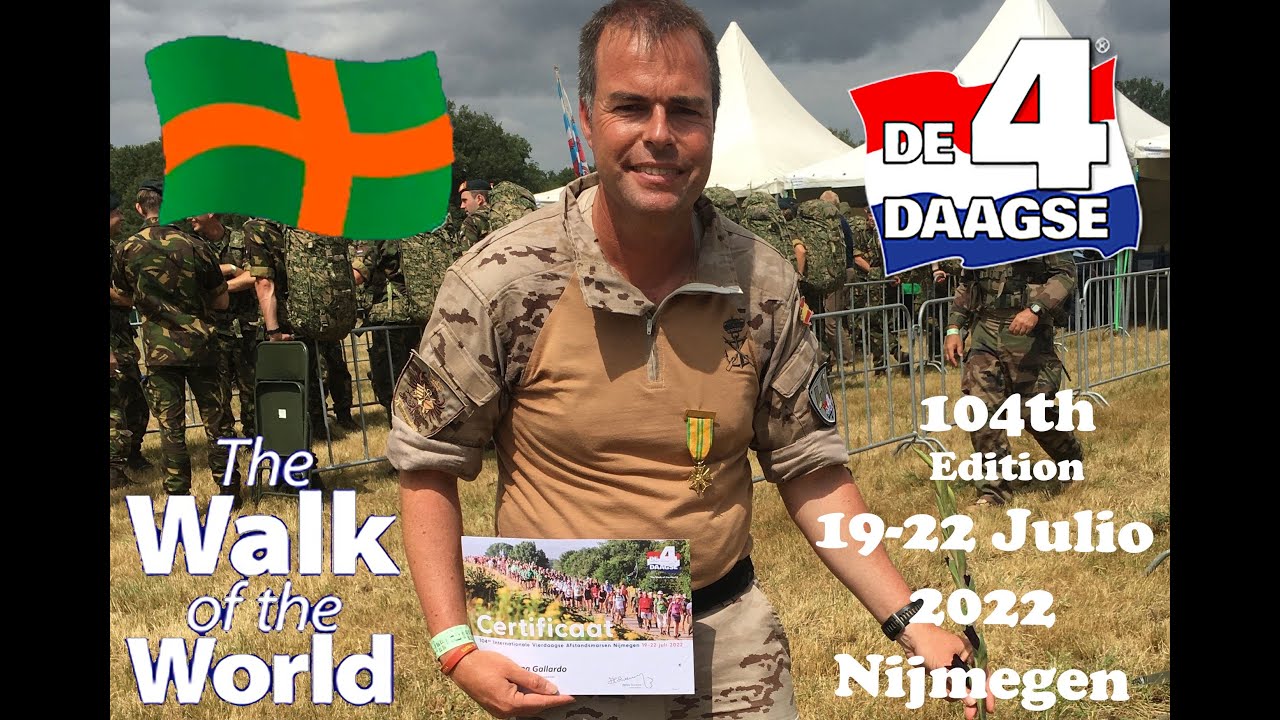 104th internationale Vierdaagse Afstandsmarsen Nijmegen 2022 - 4Daagse