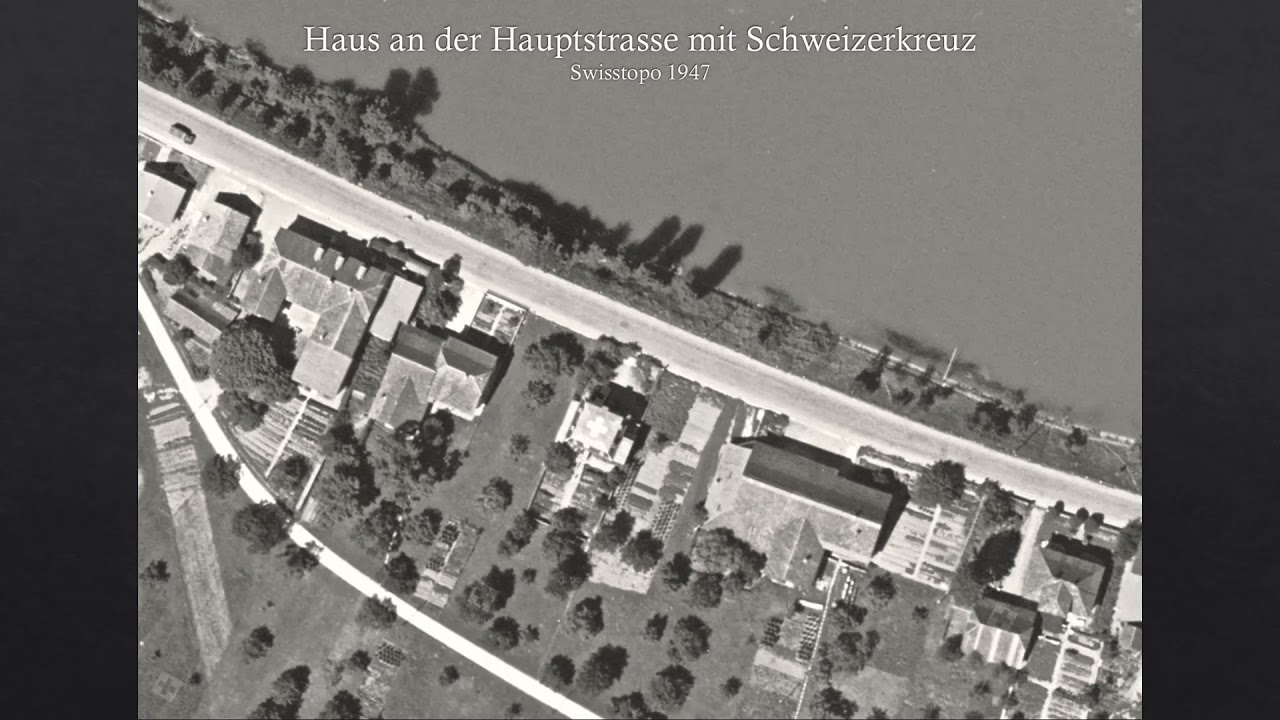 Fotoschau Mumpf von OBEN, Aufnahmen aus Archiv der ETH, Staatsarchiv Basel, Archiv Dorfmuseum Mumpf