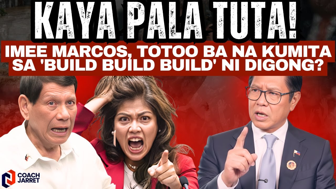 KAYA PALA TUTA! Imee Marcos, TOTOO BA na KUMITA sa 'Build Build Build' ni Digong?