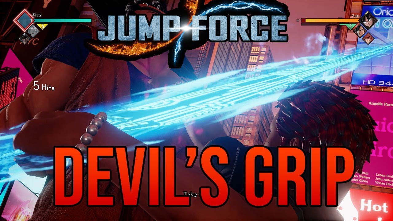 Jump Force - CaC Build Devil's Grip