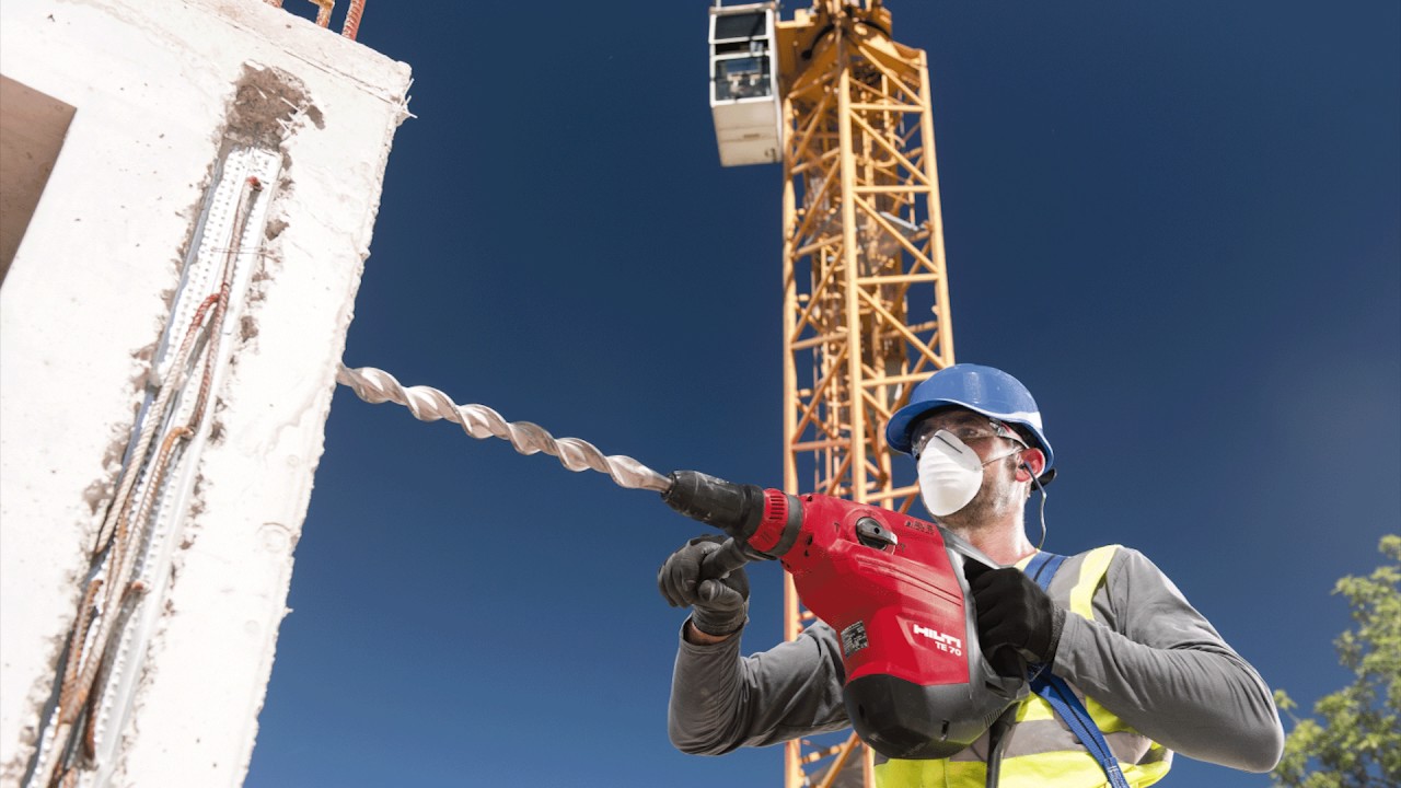 วิธีใช้งานและดูแลรักษาเครื่องมือฮิลติ รุ่น Hilti TE 70-D/AVR