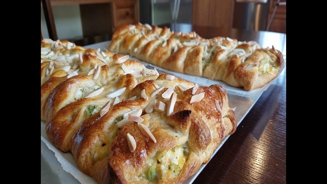 Chicken Broccoli Braid, Easy And Always A Huge Hit.  They will ask for the recipe.