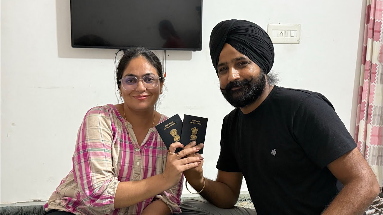 ਲਾਉ ਜੀ ਲੱਗ ਗਿਆ ਵੀਜ਼ਾ || ਅਸੀਂ ਚੱਲੇ ਬਾਹਰ || finally got visa🙏🏻