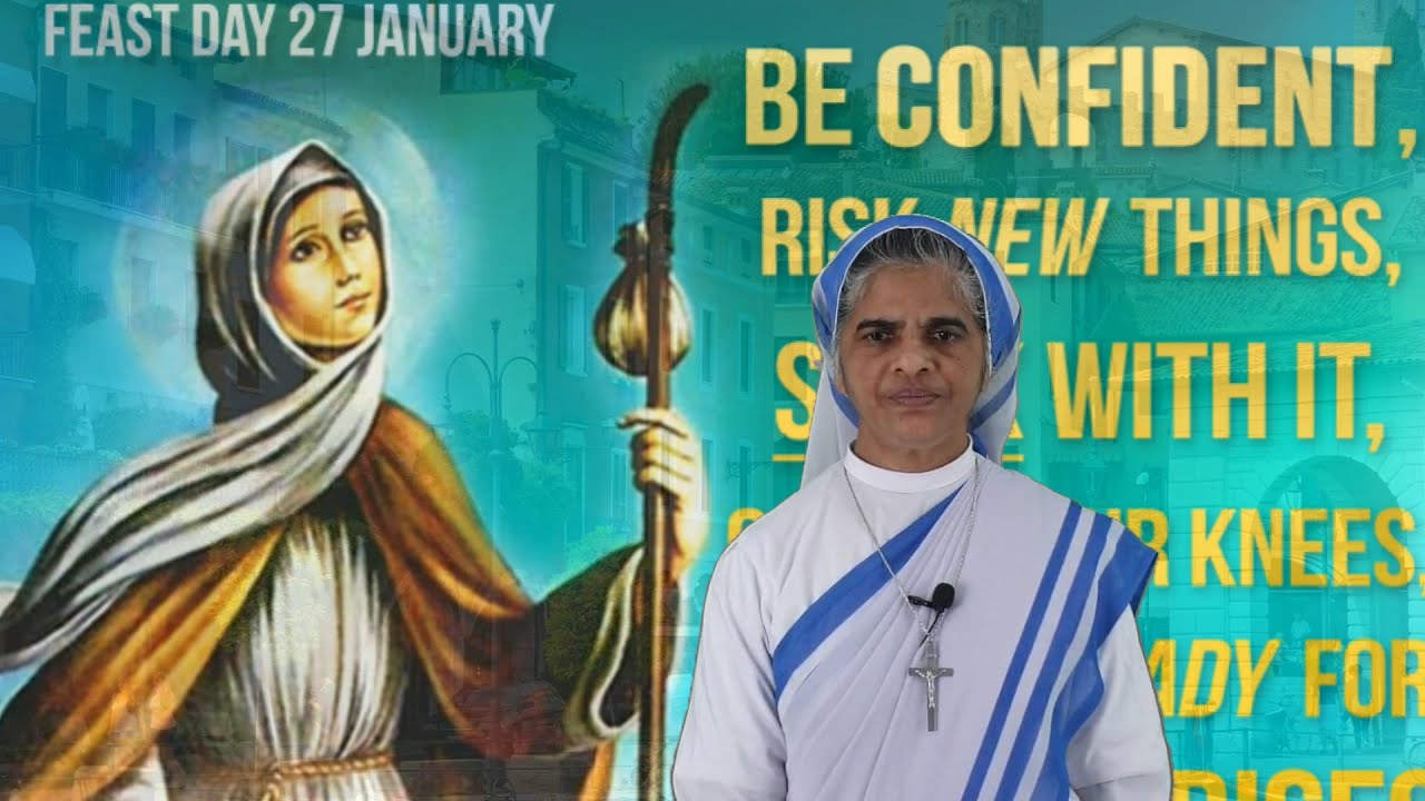27 JANUARY/ST. ANGELA MERICI -FOUNDER OF URSULINE SISTERS/ CATHOLIC SAINTS SERIES/RANCHI ARCHDIOCESE