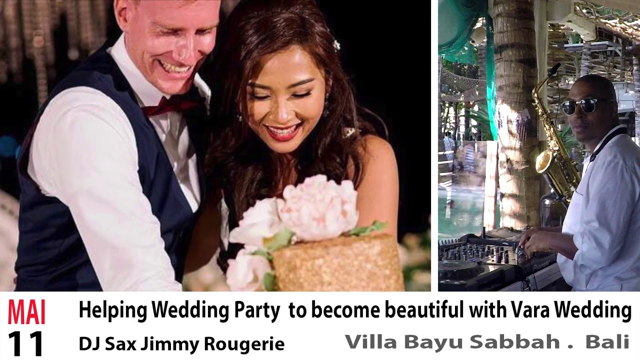 Helping #BaliWedding parties to become amazing with #VaraWedding Bali DJ Saxophone Jimmy Roug