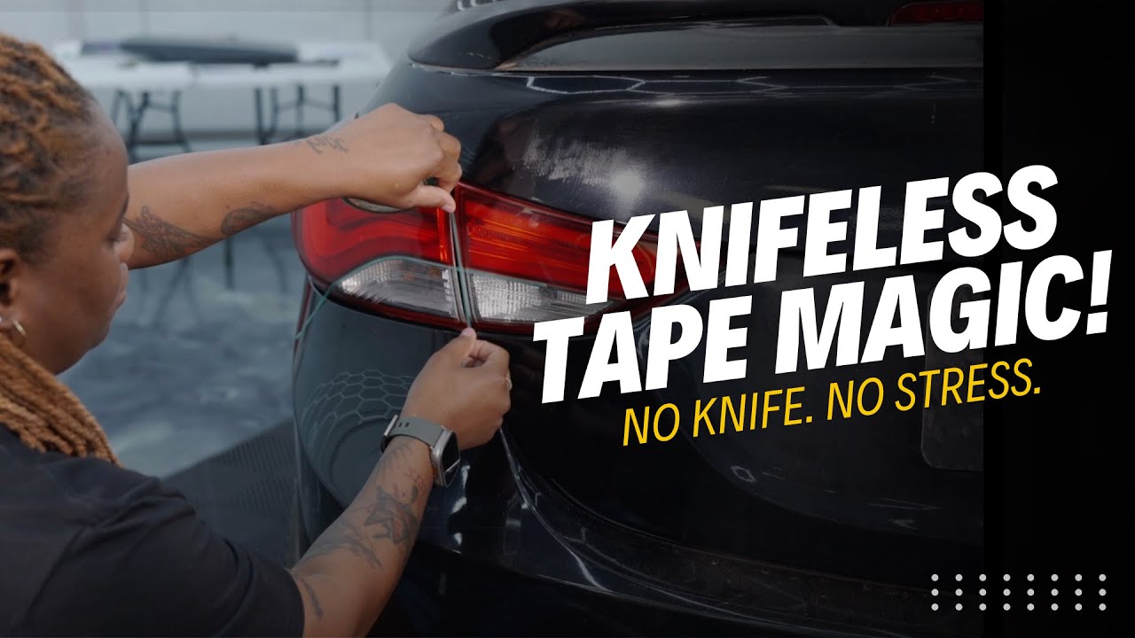 How to Use Knifeless Tape (3M Design Line) for a Clean Wrap