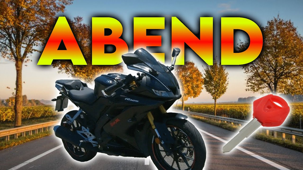 Am Abend zu Oma fahren! | YZF-R 125