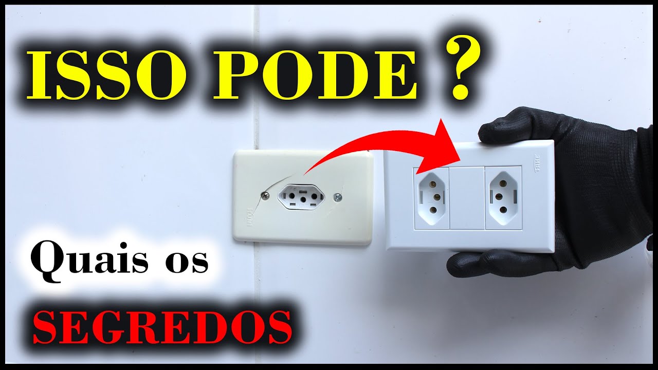 Como Instalar Tomada Dupla? Pode Instalar Tomada Dupla no Lugar da Simples? Como Trocar Tomada?