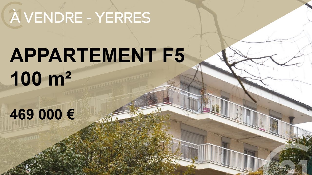 Appartement 5 pièces 100m² à vendre - Yerres - Île de France (91)