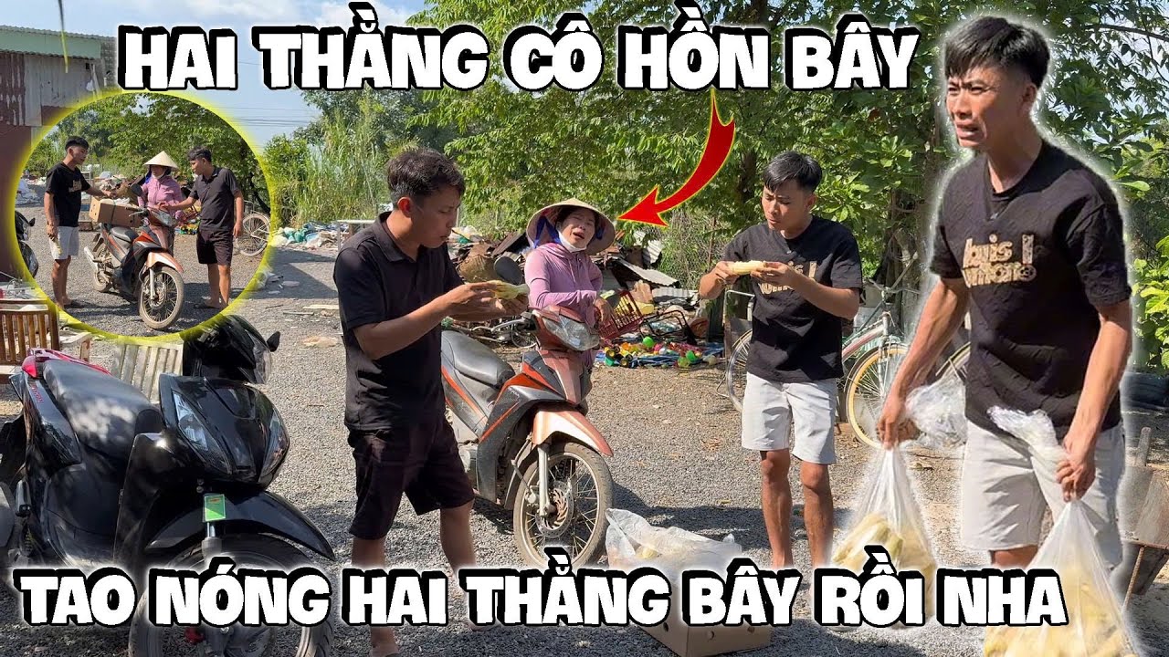 Bà 4 nổi quạo với 2 con Báo Chúa