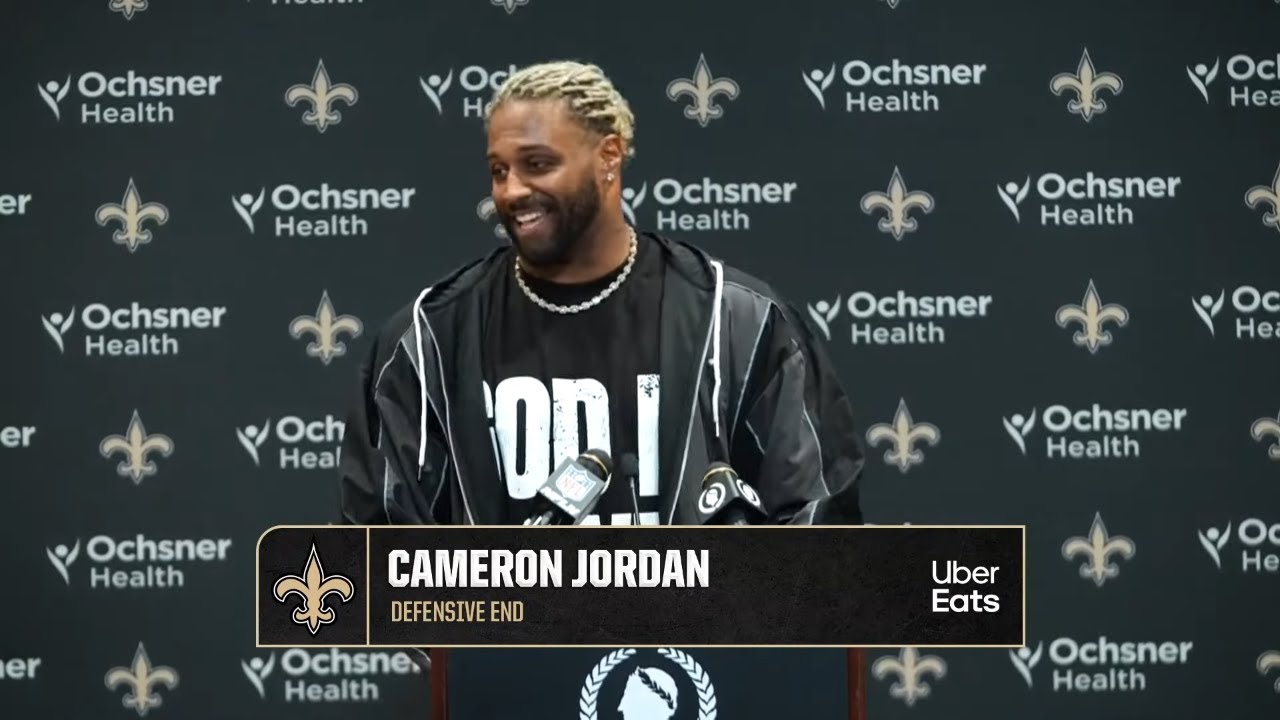 Cam Jordan talks Win | Saints-Jets Postgame | 2025 NFL Week 16