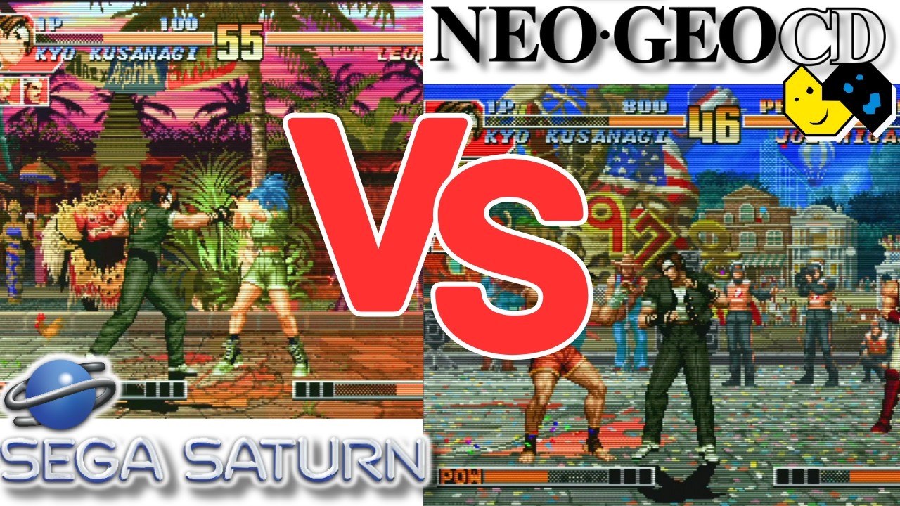 Which was the Better Neo Geo? Load Times Compared on Real Consoles! Sega Saturn vs Neo Geo CD!