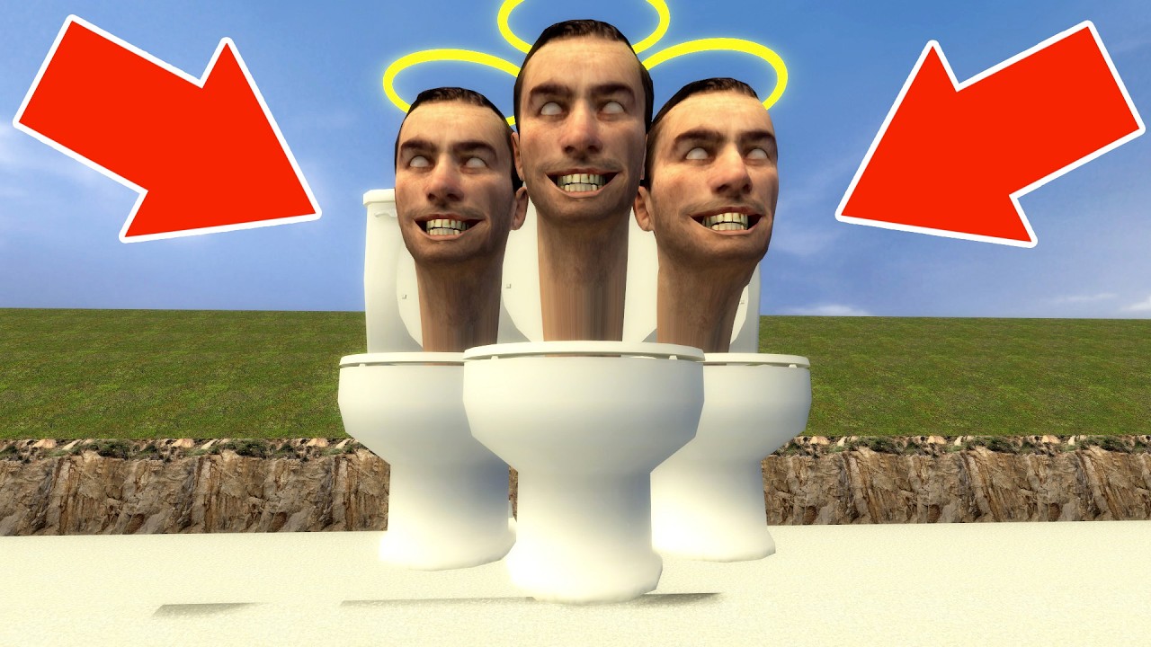 Spartan Kicking All New Skibidi Toilets Memes in the Giant Pit #300 - Garry's Mod