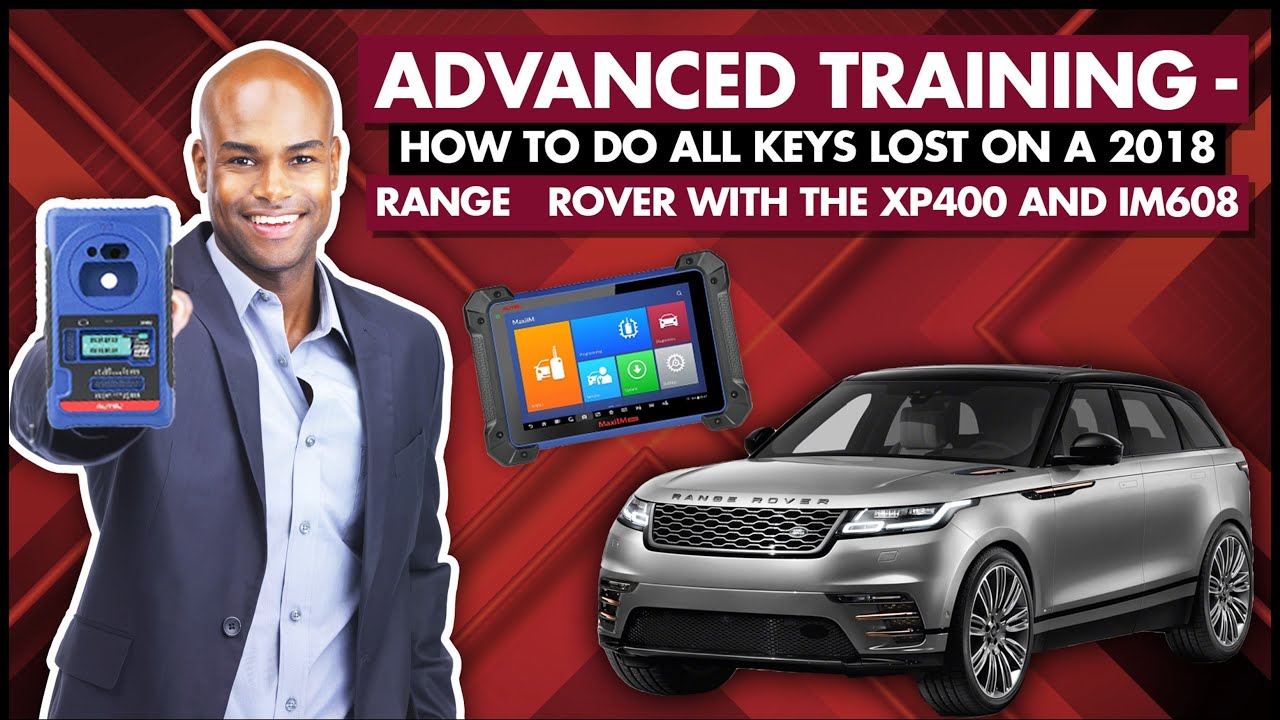 Autel IM608 XP400 | How to do All Keys Lost on 2018 Range Rover | Training 2020