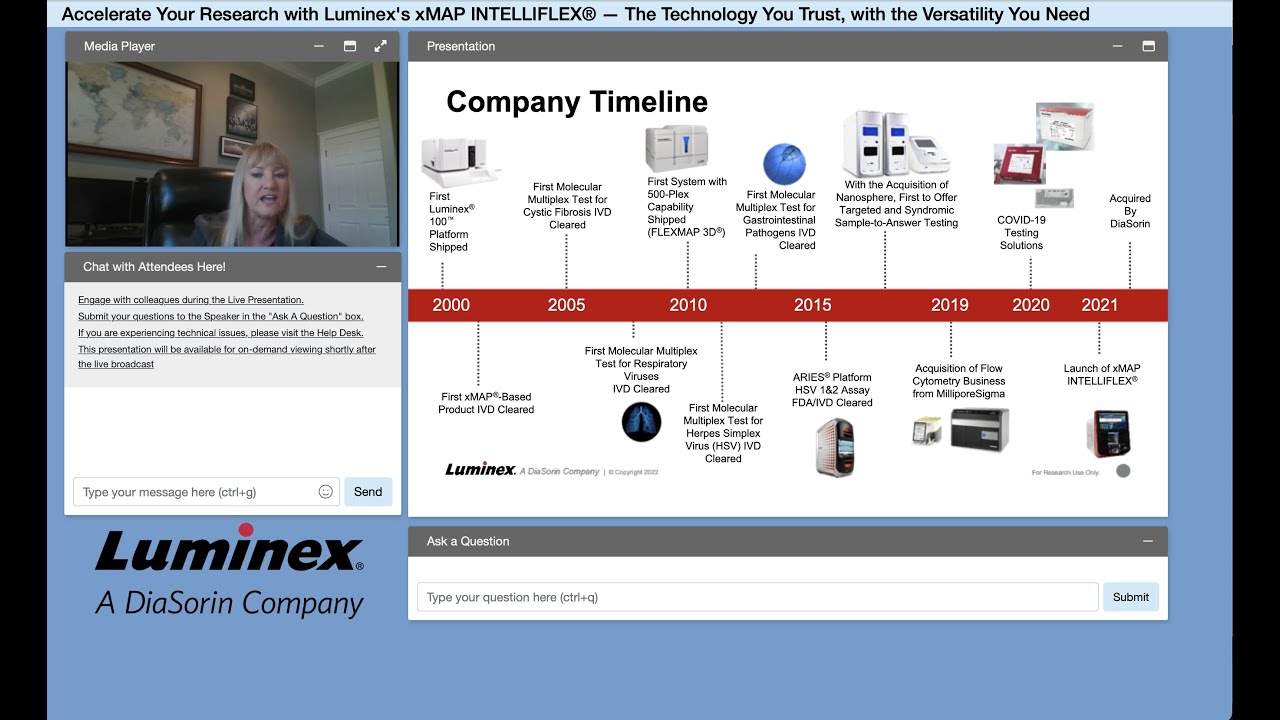 Accelerate Your Research with Luminex's xMAP INTELLIFLEX - Sherry Dunbar, PhD