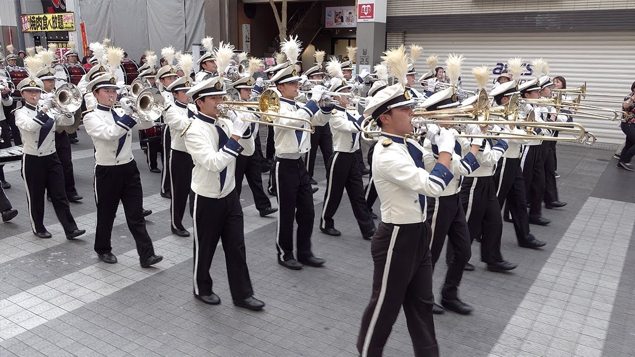 2019.05.30 熊本県立熊本工業高等学校吹奏楽部（Kumamoto Technical High School）／第31回熊本県高等学校総合文化祭 パレード部門