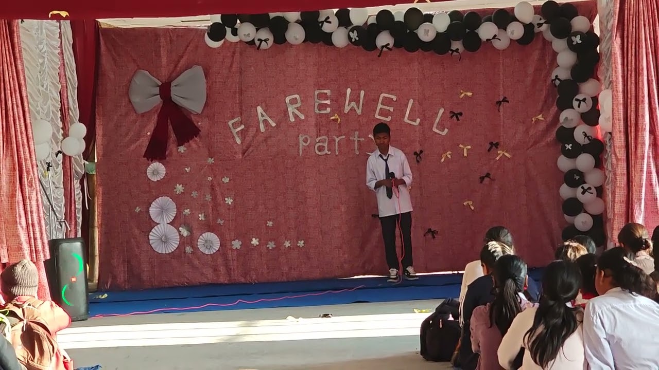 JNV MAWKYRWAT, FAREWELL PARTY, NVS, MEGHALAYA, SHILLONG,  CLASS 10 , khasi song 