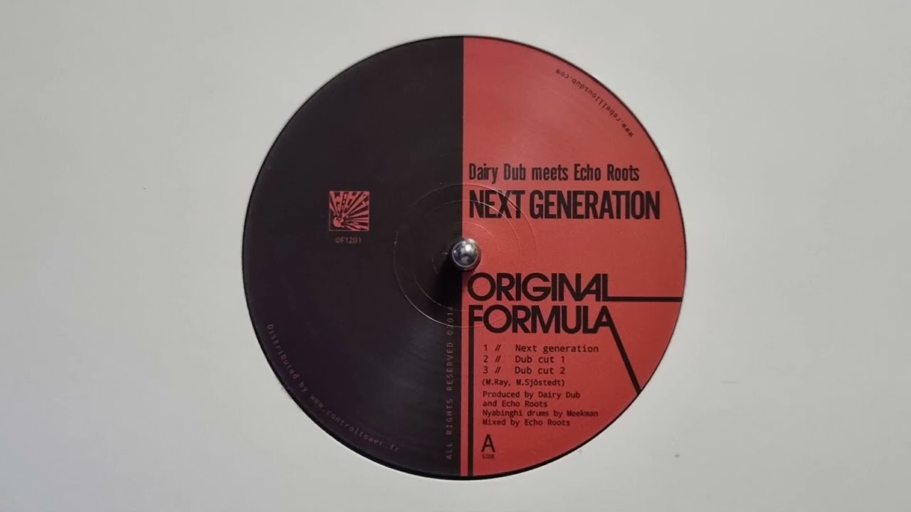 Next Generation - Dairy Dub Meets Echo Roots / Dub Cut 1 / Dub Cut 2 - OF1201A