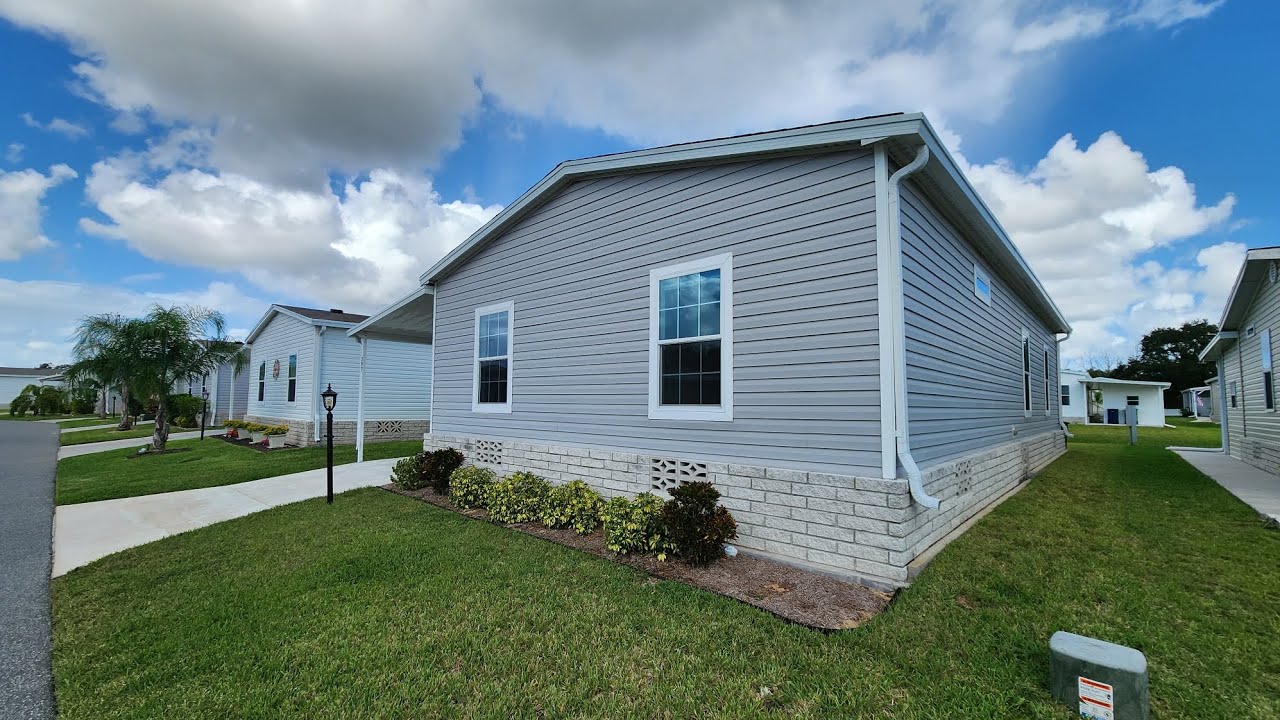 For Sale: 397 Siberian Cypress Circle, Winter Haven Fl, 55 plus,  Manufactured Home