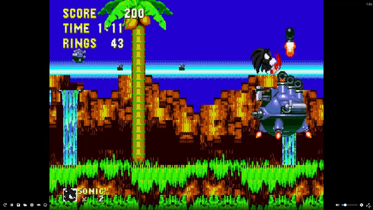 dark super sonic in sonic 3 and knuckles