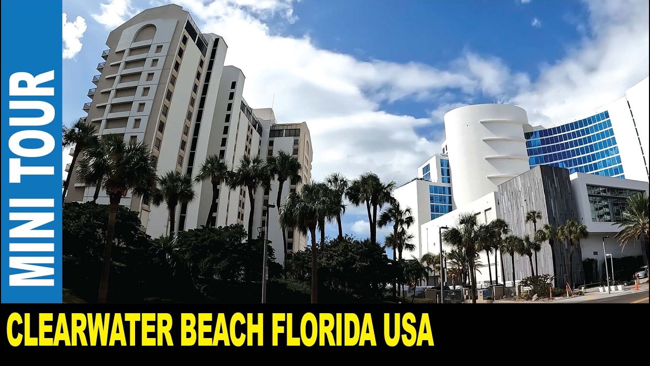 Clearwater Beach in Florida mini walking tour great top tourist destination vacation | Jarek in USA