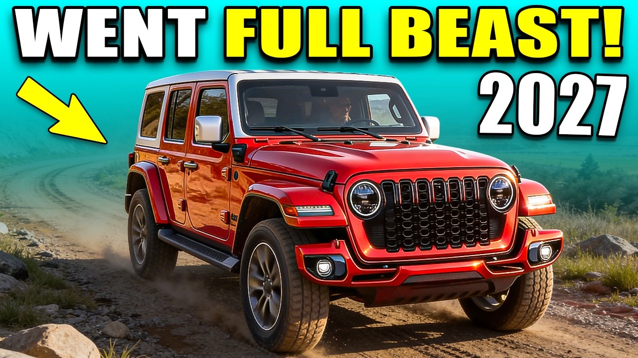 Стоит подождать Jeep Wrangler 2027 года по этим 5 веским причинам!