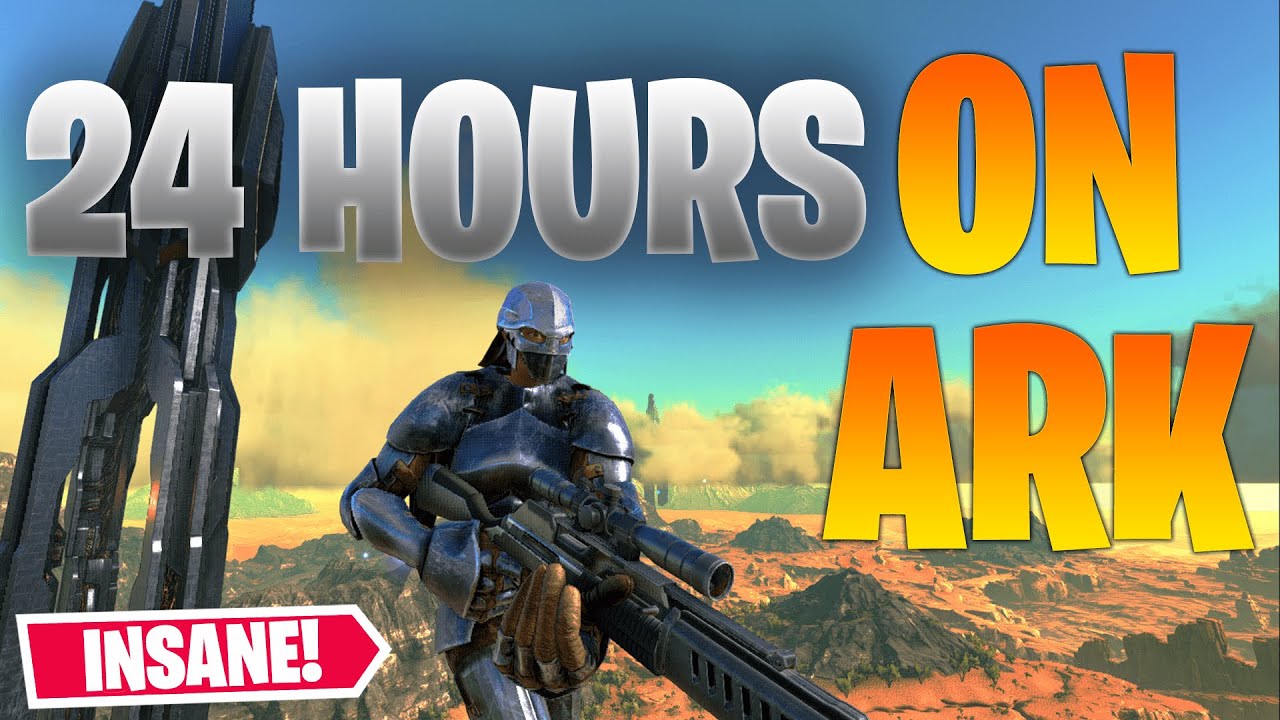 I Spent 24 HOURS On The Most POPULATED CLUSTER In ARK...