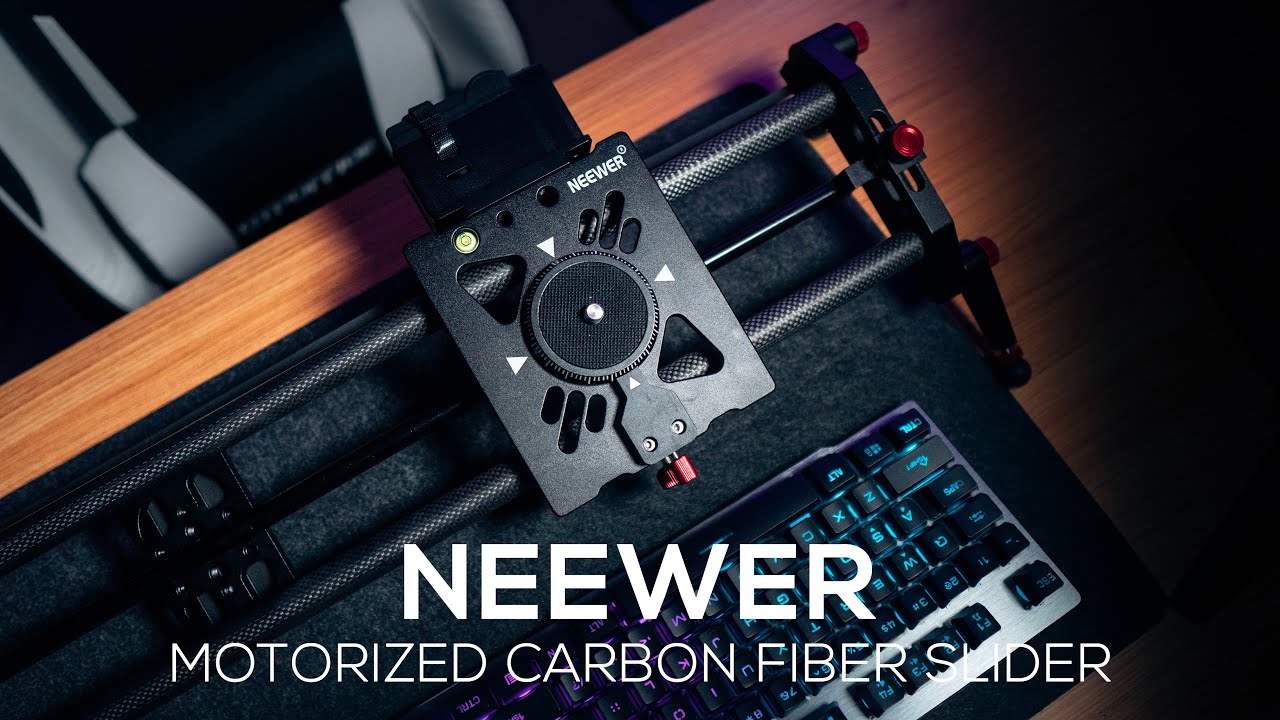 Best CHEAP Slider? - Neewer Motorized Carbon Fiber Slider Review
