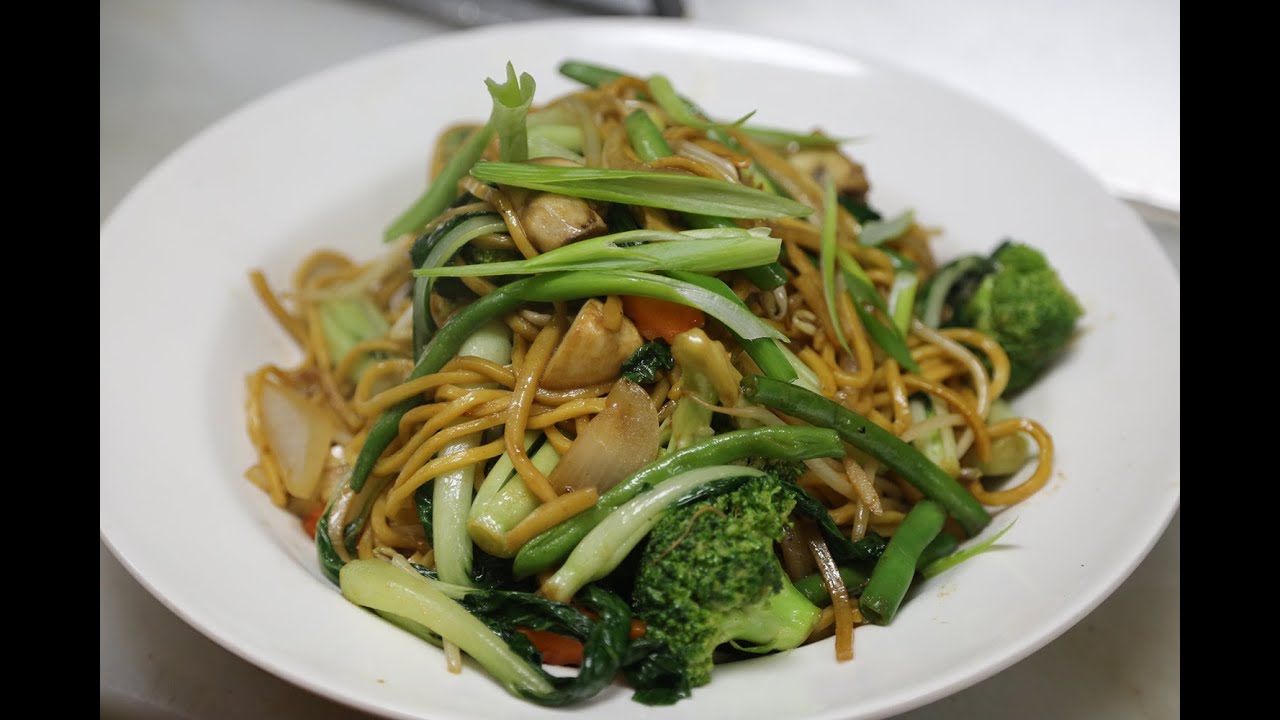 Vegetarian Lo Mein 素菜撈麵