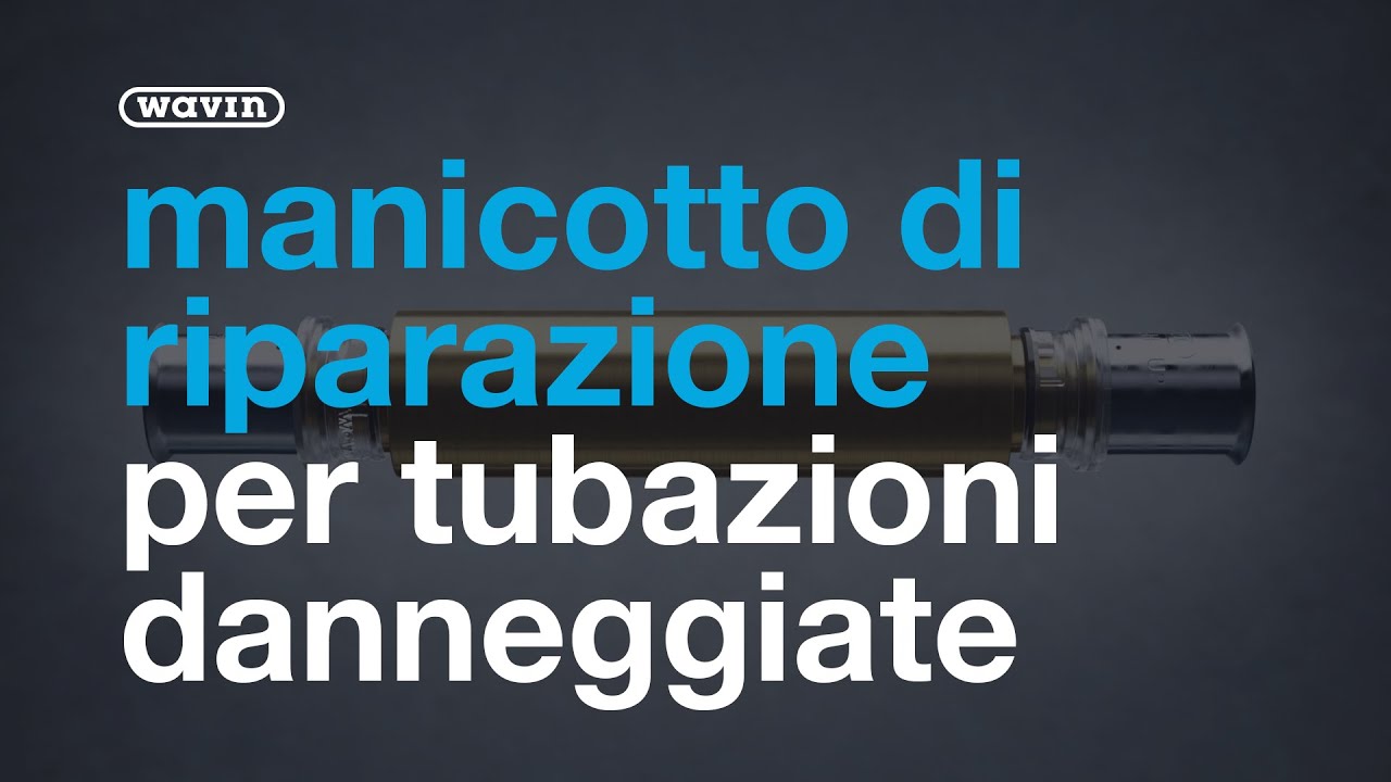 Manicotto di riparazione per tubazioni danneggiate Tigris M5 | Wavin Italia