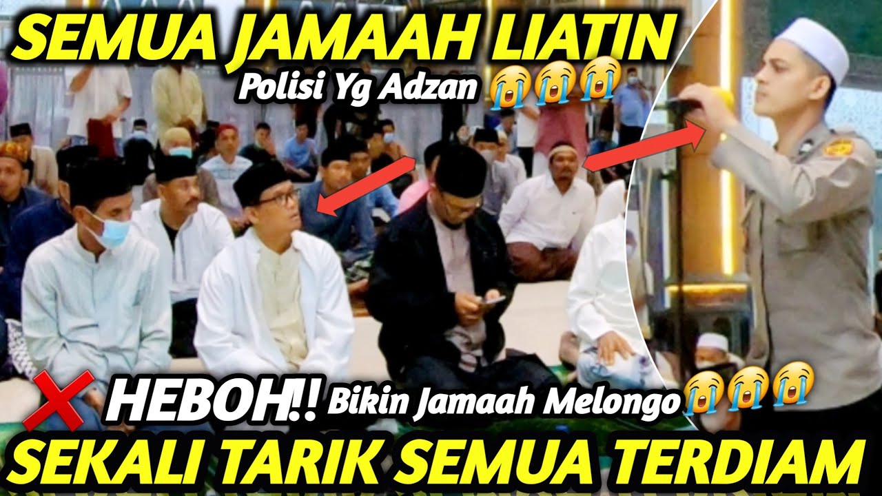 Bikin Heboh! Adzan Termerdu Polisi Indonesia, Sekali Tarik Bikin Semua Terdiam‼😭 ماشاالله بيات