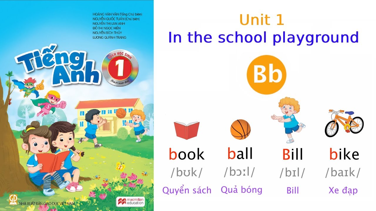 Tiếng Anh Lớp 1 | Unit 1: In the School Playground | Kết Nối Tri Thức