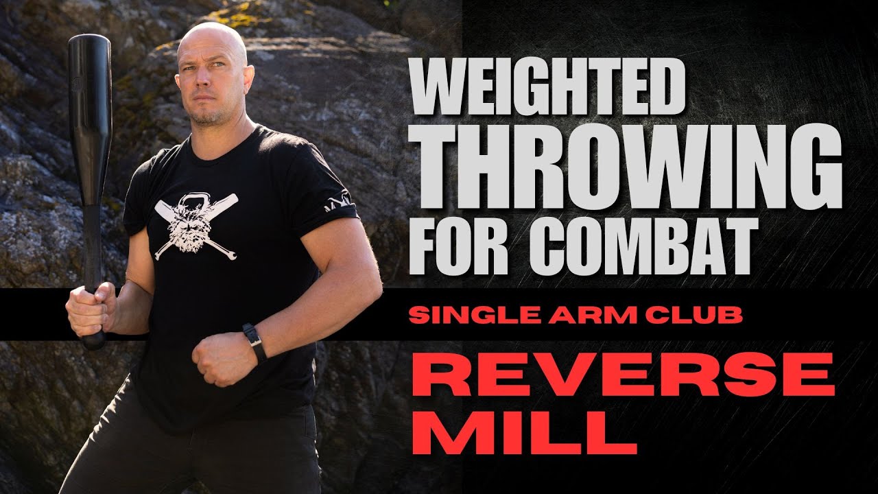 A super important exercise for martial arts and combat sports. Single Arm Heavy Club 20—Reverse Mill