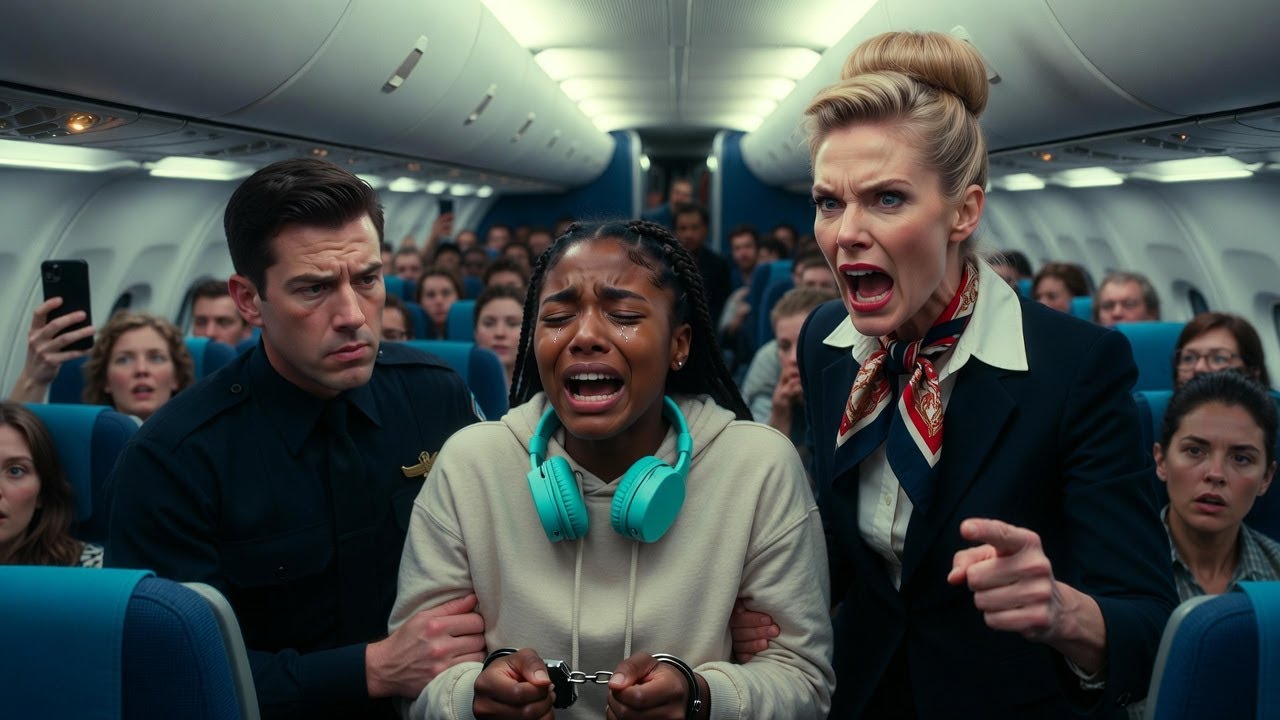 Black Teen Handcuffed Mid-Flight — CEO Dad Fires Entire Crew!
