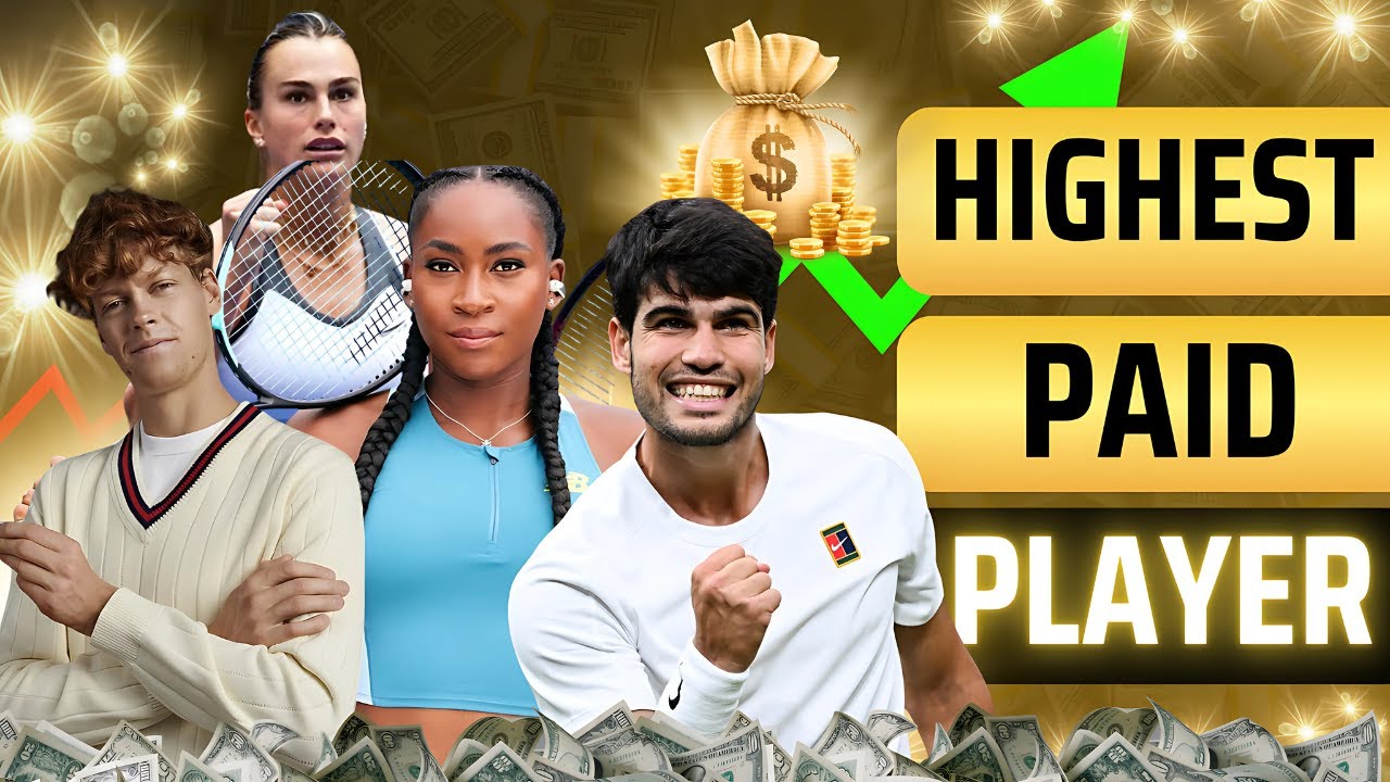 Shocking Earnings! Top 10 Richest Tennis Players of 2025 REVEALED!