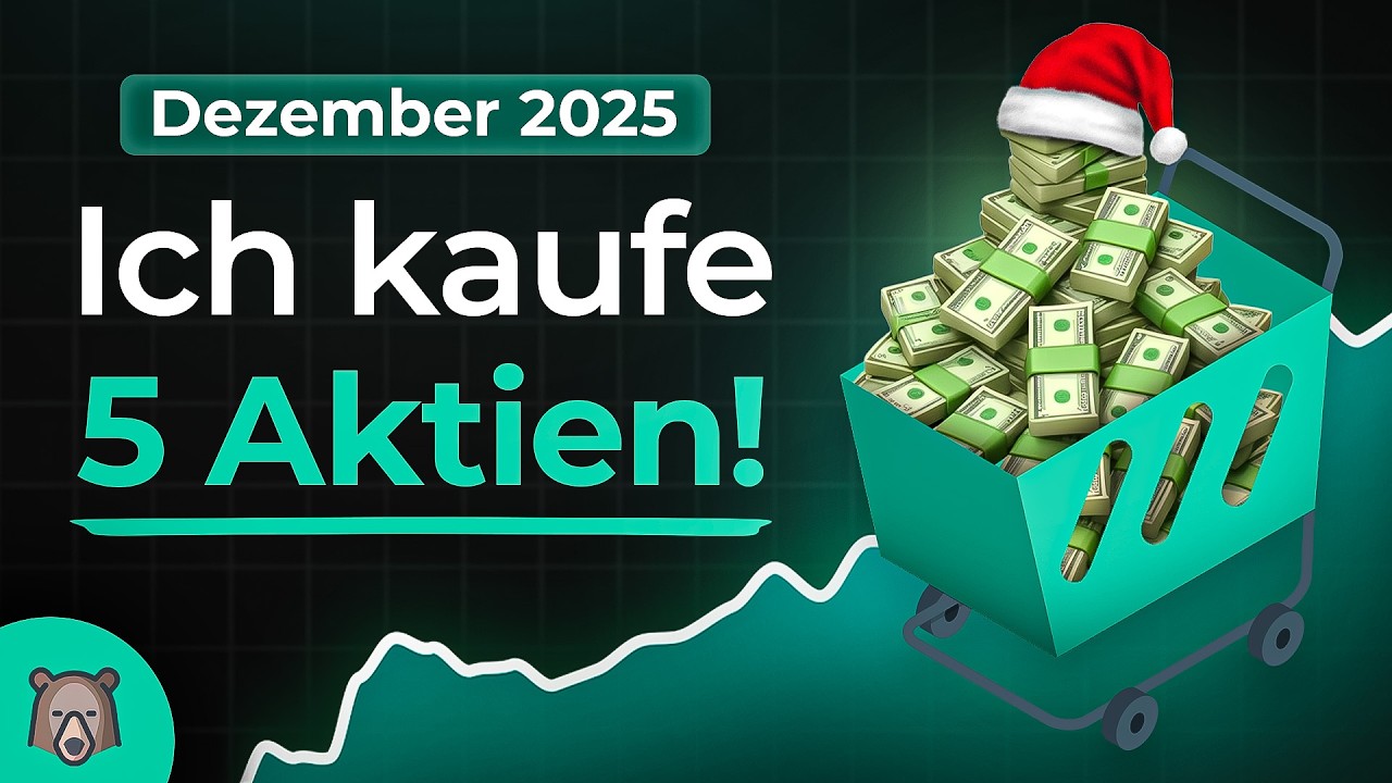 Diese 5 Aktien kaufe ich JETZT! 12.500&euro; investiert💰