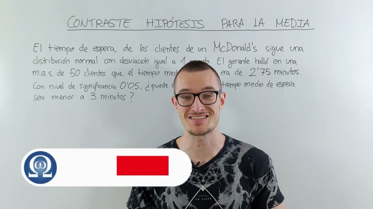 Cómo hacer CONTRASTES de HIPÓTESIS para la MEDIA en ESTADÍSTICA: Tutorial completo