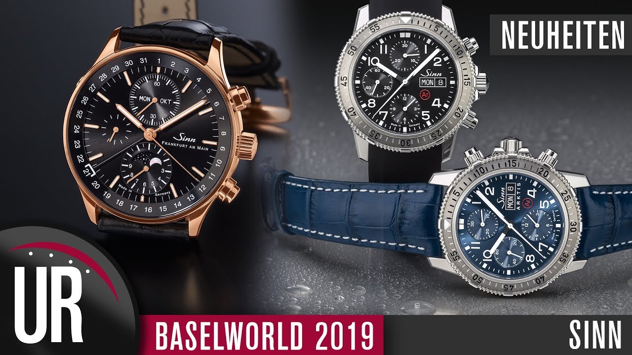 Sinn 🤩 überrascht mit tollen Uhren auf der Baselworld 2019