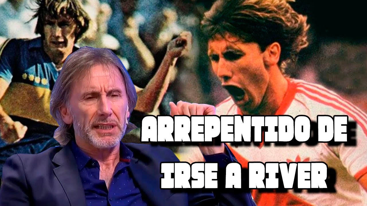 RICARDO GARECA ARREPENTIDO DEL PASE DE BOCA A RIVER