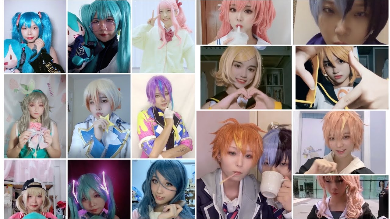 プロセカ1周年を記念したコスプレリレー映画