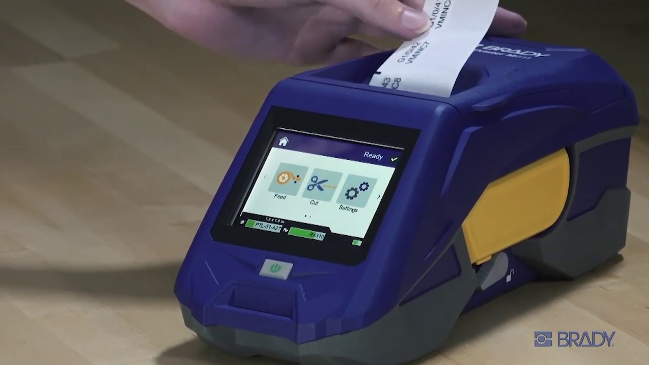 Étiqueteuse portable BradyPrinter M611